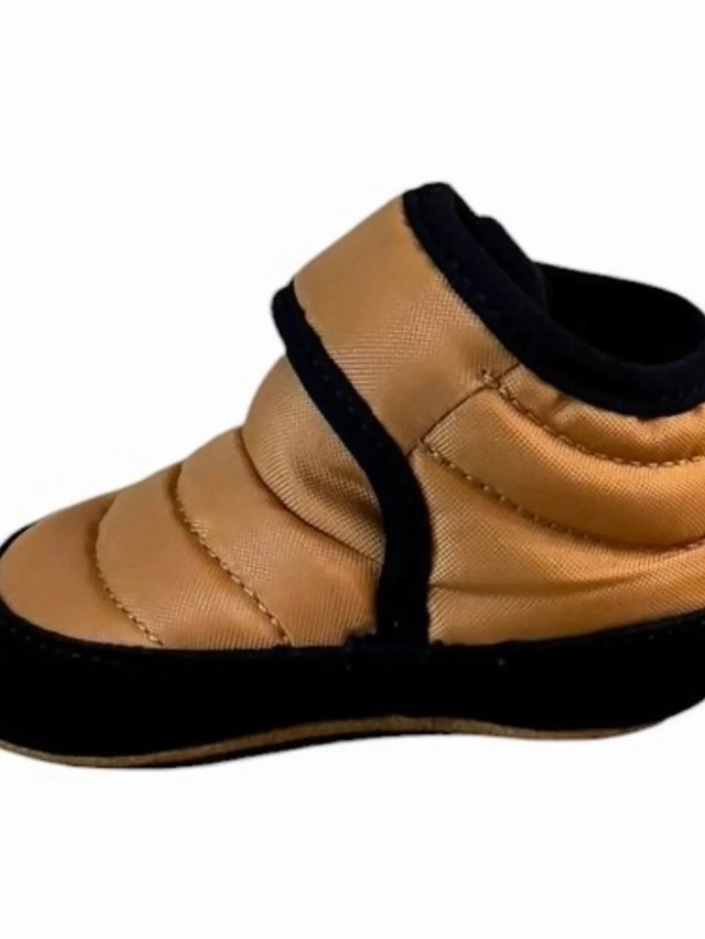 Timberland Infant Crib Bootie Mid‎ Hook & Loop Boot Size 2 Wheat Ripstop